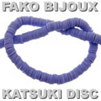 Fako Bijoux® - Katsuki Disc Kralen - Polymeer Kralen - Surf, Nieuw, Verzenden