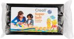Supersoft Boetseerklei 500gr - Zwart | Creall - Hobby, Verzenden, Nieuw
