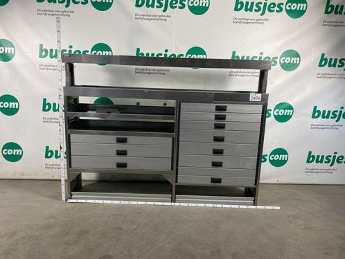 Aluca aluminium bedrijfswageninrichting gebruikt (nr 2474), Auto diversen, Auto-accessoires, Gebruikt, Ophalen of Verzenden