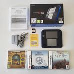 Nintendo - 2DS - Complete black and blue model. Practically, Spelcomputers en Games, Nieuw