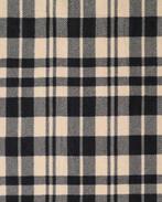 Polyester Fleece Ruiten Gebroken Wit, Nieuw, Wit