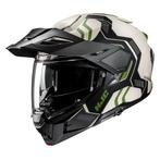 HJC i80 Velly Zwart Wit Groen Adventure Motorhelm, Verzenden, Nieuw met kaartje, Offroadhelm, HJC
