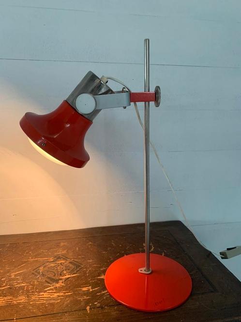 MS0033 Retro tafellamp verstelbaar, Antiek en Kunst, Antiek | Lampen