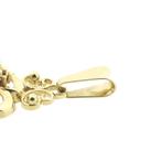 Vintage gouden hanger met camee (Hanger of bedel), Sieraden, Tassen en Uiterlijk, Bedels, Ophalen of Verzenden, Gebruikt, Goud