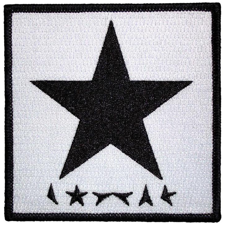 David Bowie - Blackstar on White Patch officiële merchandise, Verzamelen, Muziek, Artiesten en Beroemdheden, Kleding, Nieuw, Ophalen of Verzenden