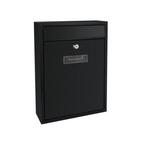 Brievenbus | Toolland (Gegalvaniseerd staal, Zwart), Tuin en Terras, Brievenbussen, Verzenden, Nieuw