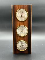 Weerstation - Vintage Weerstation – Thermometer, Barometer &, Antiek en Kunst, Curiosa en Brocante