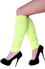 Beenwarmers Fluor Geel, Verzenden, Nieuw