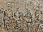 Brievenhouder - Latoenkoperen Lectuurbak - Hout, Antiek en Kunst