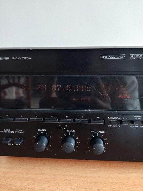 Yamaha - RX-V795a Solid state meerkanaals receiver, Audio, Tv en Foto, Radio's