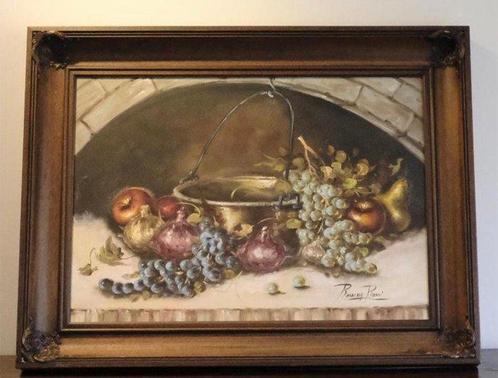 Rossi Rosella (XXI) - Stilleven met druiven, fruit en, Antiek en Kunst, Kunst | Schilderijen | Klassiek