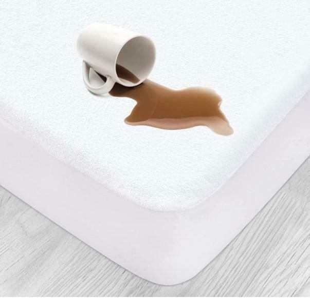 Matrasbeschermer Waterdicht - Wasbaar en Sneldrogend, Huis en Inrichting, Slaapkamer | Beddengoed, Overige typen, Wit, Nieuw, Overige maten