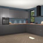 Onyxgrijze keuken Utrecht 21904, Huis en Inrichting, Keuken | Complete keukens, Verzenden, Nieuw