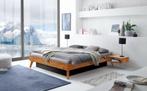 Waterbed Calvari massief eiken wild 90x200, Verzenden, Nieuw, Tweepersoons, Gestabiliseerd