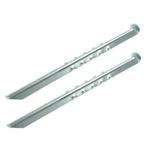 ProPlus Tentharingen - Metaal - Geribbeld - 40 cm - Set v..., Ophalen of Verzenden, Nieuw