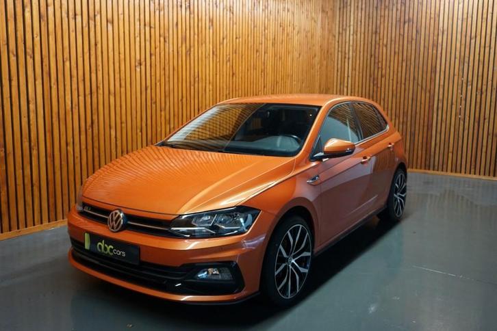 NR. 071 Volkswagen Polo 1.0 TSI BUSINESS-R / NAVI, Auto's, Volkswagen, Dealer onderhouden, Onderhoudsboekje, Handgeschakeld, Hatchback