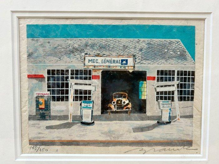 Willem Brauckmann (1946-2014) - garage ||| - 2 lithographs, Antiek en Kunst, Antiek | Overige Antiek