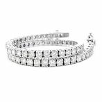 Zonder Minimumprijs - Armband - 14 karaat Witgoud - 4.72ct., Nieuw