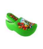 Klompje met borsteltje Lime 14 cm, Ophalen of Verzenden, Nieuw