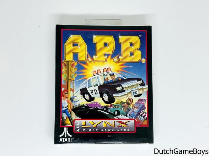 Atari Lynx - A.P.B. - New & Sealed, Spelcomputers en Games, Games | Atari, Gebruikt, Verzenden