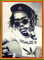 Shepard Fairey (OBEY) (1970) - Peter Tosh: Legalize It, Antiek en Kunst