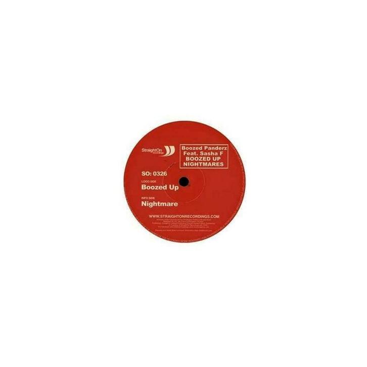 Boozed Panderz ft. Sasha F - Boozed up (Vinyls), Cd's en Dvd's, Vinyl | Dance en House, Techno of Trance, Verzenden