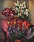 Matthieu Wiegman (1886-1971) - Stilleven met bloemen en