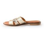 Manfield Slippers in maat 39 Goud | 10% extra korting, Kleding | Dames, Schoenen, Slippers, Overige kleuren, Verzenden, Zo goed als nieuw