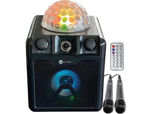N-GEAR Disco Block 410 - Bluetooth Speaker - Karaoke Set -, Audio, Tv en Foto, Luidsprekers, Zo goed als nieuw, Verzenden