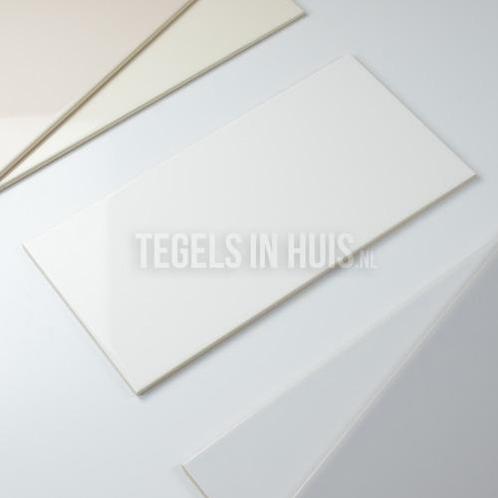 Wandtegel 20x40 glans wit waamb000 wandtegel tegeloutlet, Doe-het-zelf en Verbouw, Tegels, Wandtegels, Nieuw, 10 m² of meer, Ophalen of Verzenden