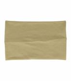 Haarband Basic 14cm Breed Beige, Verzenden, Nieuw
