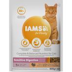 4x Iams Cat adult Sensitive Digestion Turkey 800 gr, Verzenden