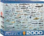 Evolution of Military Aircraft Puzzel (2000 stukjes) |, Verzenden, Nieuw