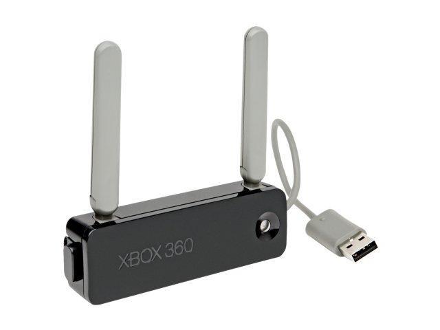 Microsoft Xbox 360 Wireless N Networking Adapter-Standaard, Spelcomputers en Games, Spelcomputers | Xbox | Accessoires, Zo goed als nieuw