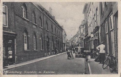 MIDDELBURG - Noordstr. m. Kazerne, Verzamelen, Ansichtkaarten | Nederland, Verzenden