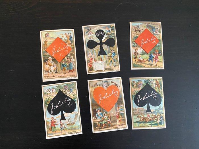 Frankrijk - Zeldzame oude serie LIEBIG compleet - Kaartspel, Verzamelen, Ansichtkaarten | Buitenland