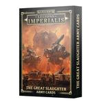 Legions Imperialis the great slaughter army cards (Warhammer, Hobby en Vrije tijd, Wargaming, Ophalen of Verzenden, Nieuw