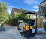 Minigraver / minikraan te huur – 900 kg – smal (84 cm) – €7, Ophalen of Verzenden, Graafmachine