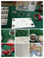 Wereld. Lotto Monete Banconot. Italia Regno, Impero Cina, ed, Postzegels en Munten