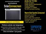 Solar Zonne-screens Actie tot 15 Okt 25% Korting, Rolluiken of Luiken