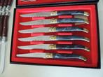 Bestekset (24) - LAGUIOLE 2 dozen met 6 messen + 6 vorken +, Antiek en Kunst