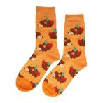Sokken - Egel - Katoen - Uniseks - Maat 36-43 - Oranje, Sieraden, Tassen en Uiterlijk, Verzenden, Nieuw