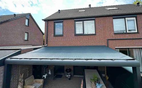 Warm in veranda? Plaats schaduwdoek tegen zon en warmte, Tuin en Terras, Schaduwdoeken, Nieuw, Ophalen of Verzenden