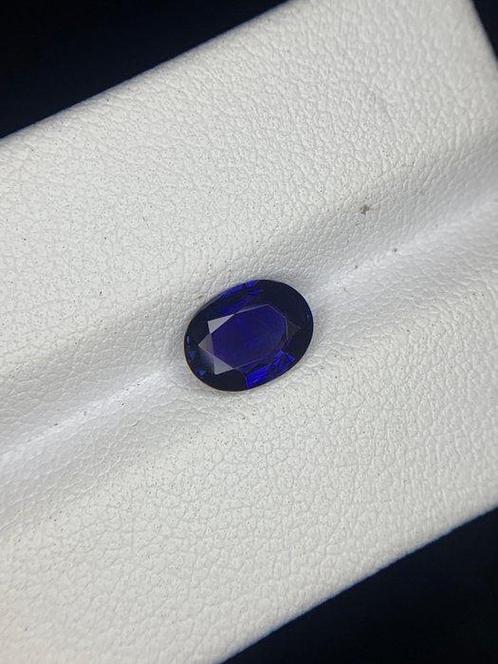 Zonder Minimumprijs - 1 pcs Blauw, Paars Saffier - 1.49 ct -, Sieraden, Tassen en Uiterlijk, Edelstenen