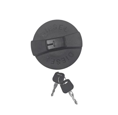 Tankdop met slot - 80mm - Zwart, Auto diversen, Auto-accessoires, Nieuw, Ophalen of Verzenden