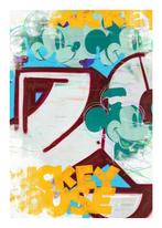 Lons (1986) - Tuff Mickey (Hand-finished Print - Blue+Orange