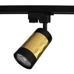 AANBIEDING LED 1-fase Railspot met GU10 fitting Zwart met, Huis en Inrichting, Lampen | Spots, Ophalen of Verzenden, Nieuw, Metaal of Aluminium