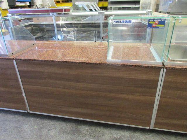 Balie met granieten werkblad, Verkoopbalie, Werktafel, B150, Zakelijke goederen, Kantoor en Winkelinrichting | Winkel en Inventaris