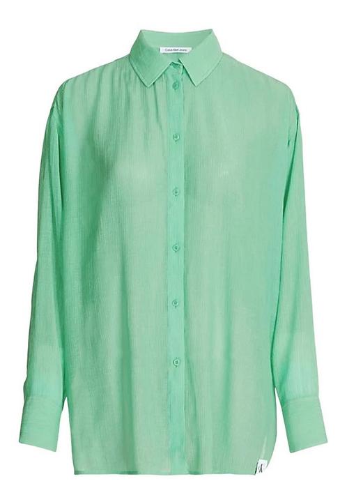 -15% Calvin Klein  Calvin Klein Blouse  maat M, Kleding | Dames, Blouses en Tunieken, Groen, Nieuw, Verzenden