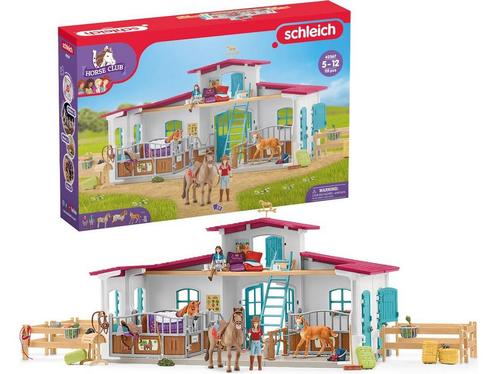 schleich HORSE CLUB - Manege - Kinderspeelgoed - Paarden, Kinderen en Baby's, Speelgoed | Buiten | Los speelgoed, Zo goed als nieuw